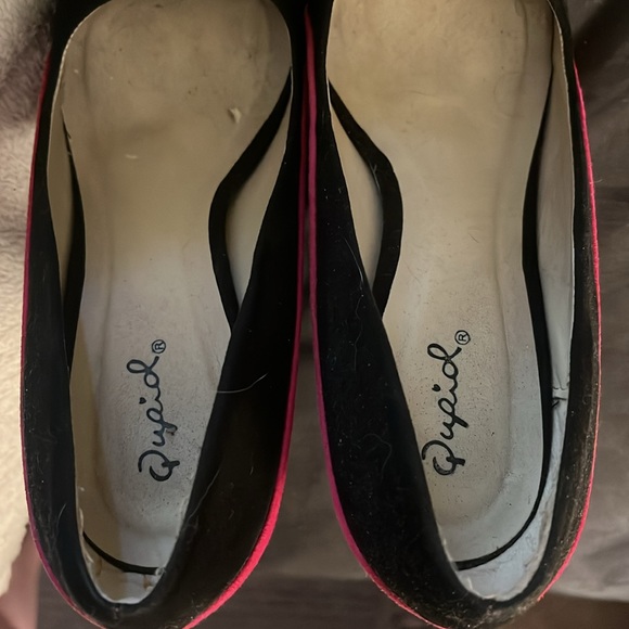 Multicolor heels 🩷🩵🖤 - Picture 4 of 5